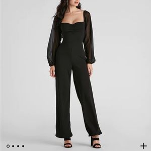 Long sleeve jumpsuit